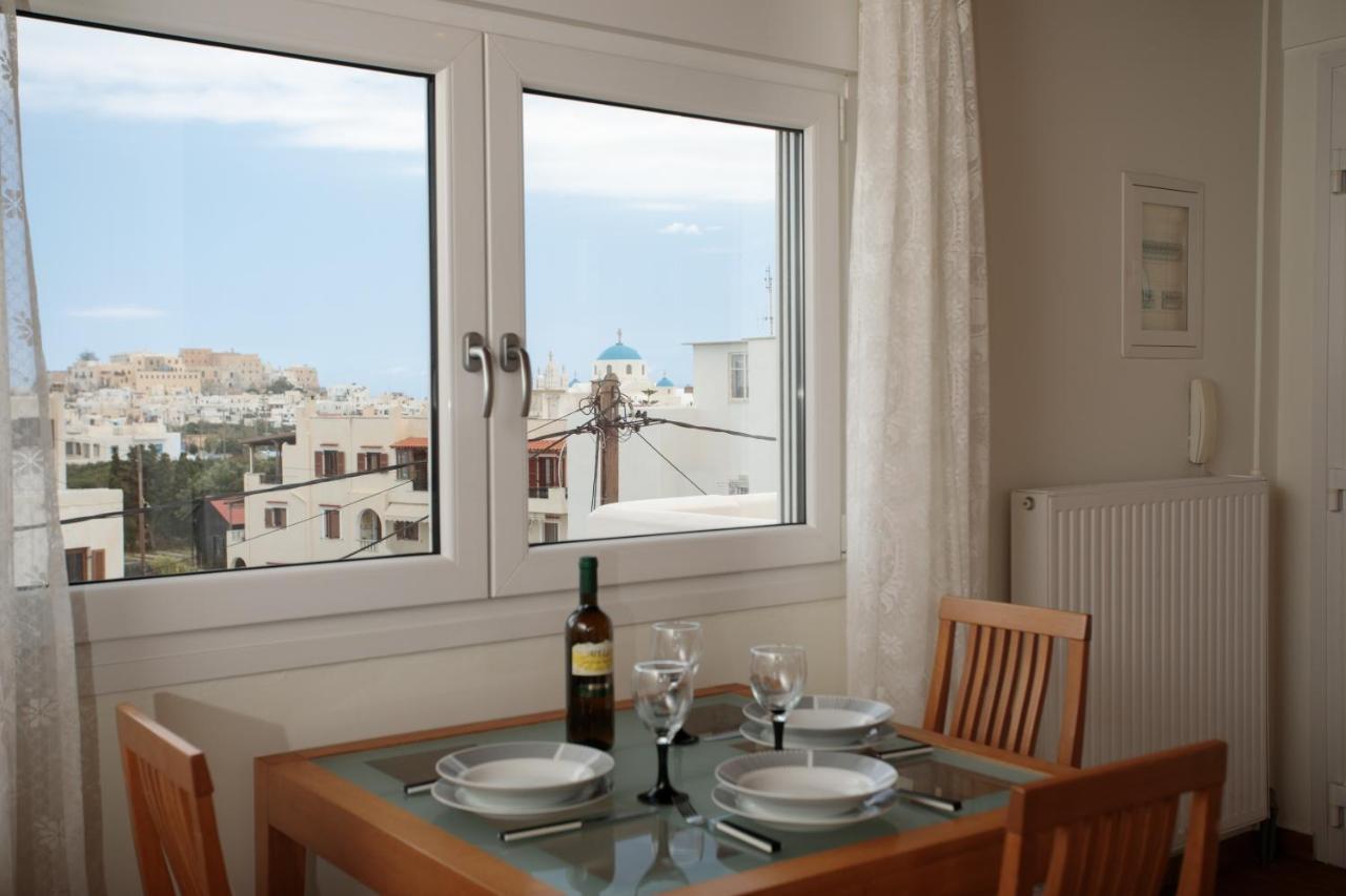 Castle View, Apartment Naxos City Buitenkant foto