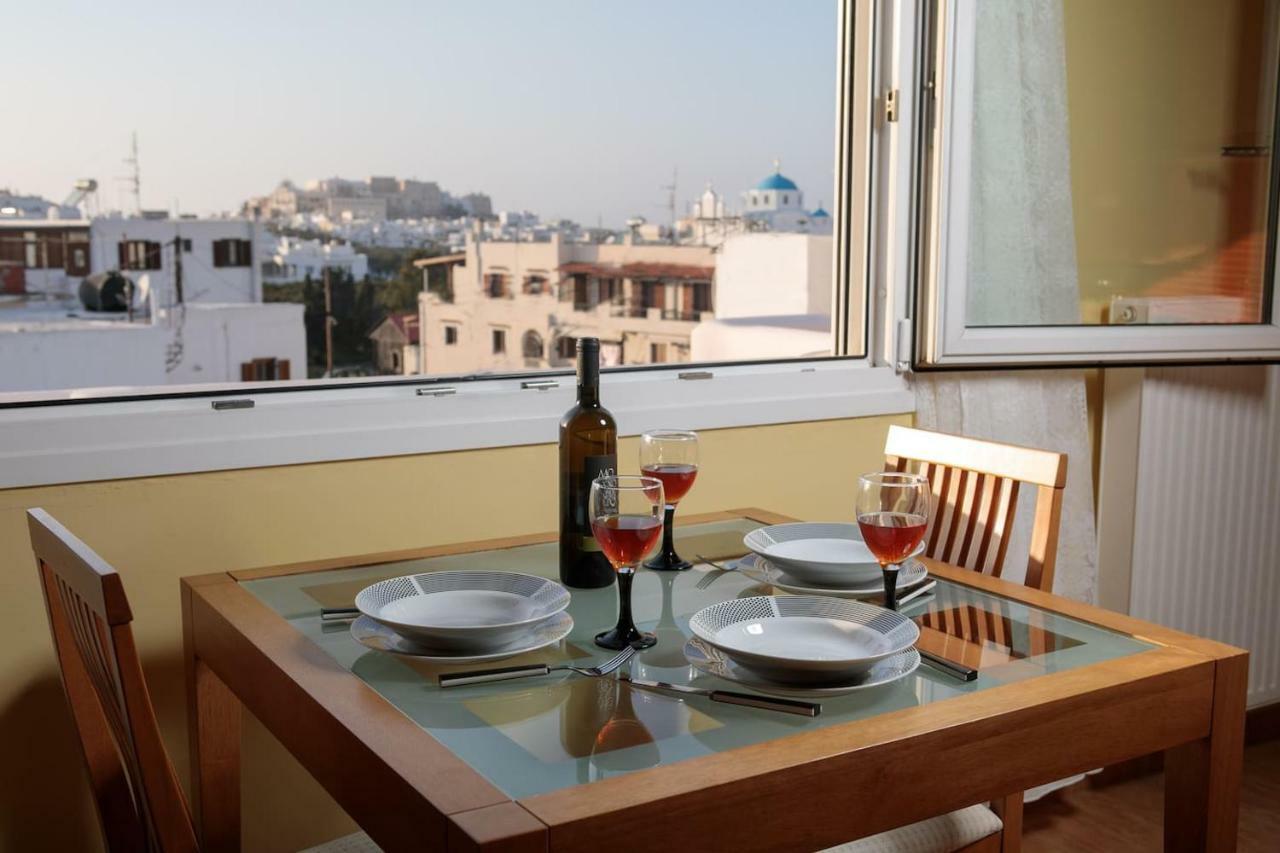 Castle View, Apartment Naxos City Buitenkant foto